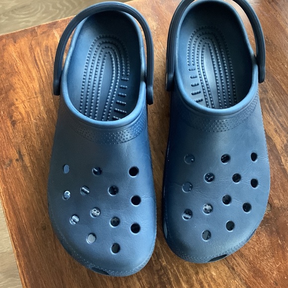 CROCS Shoes Crocs Mens Size Navy Blue Poshmark